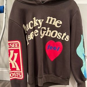 lucky me i see ghosts hoodie